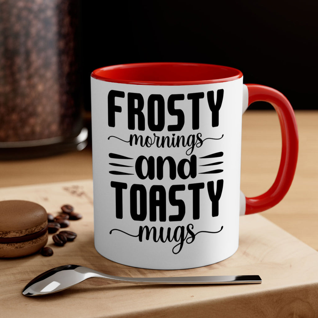 Frosty Mornings and Toasty Mugs 108#- winter-Mug / Coffee Cup