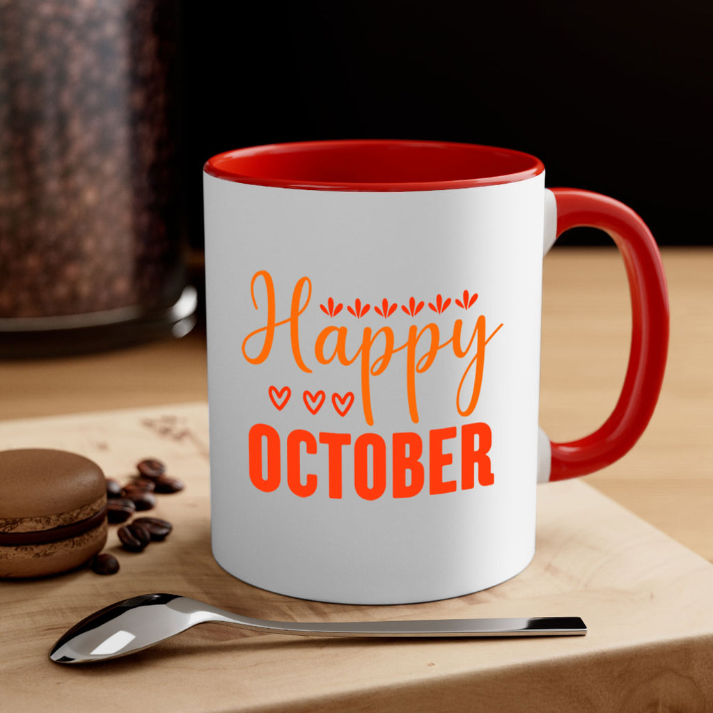 Happy October Design 237#- fall-Mug / Coffee Cup