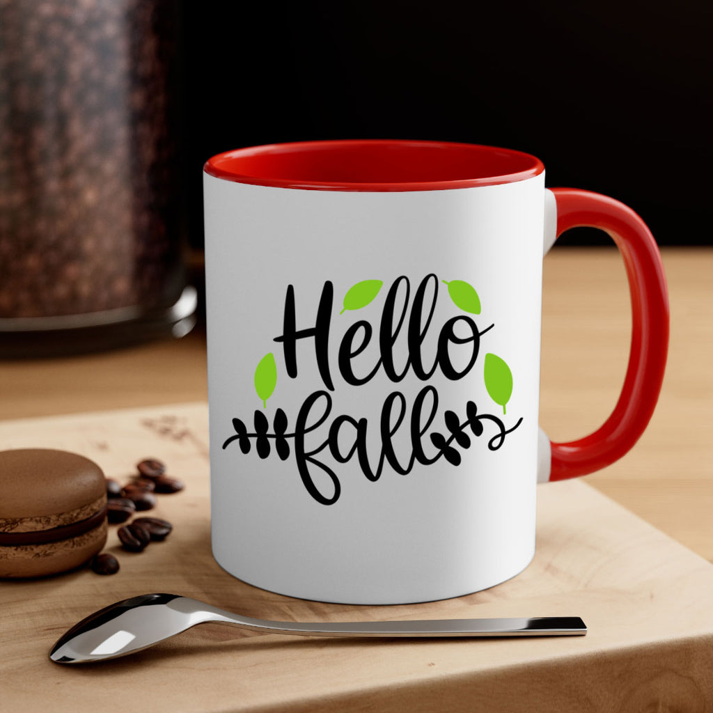 Hello Fall 283#- fall-Mug / Coffee Cup