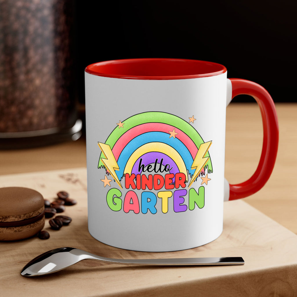 Hello Kindergarten Rainbow 5#- Kindergarten-Mug / Coffee Cup