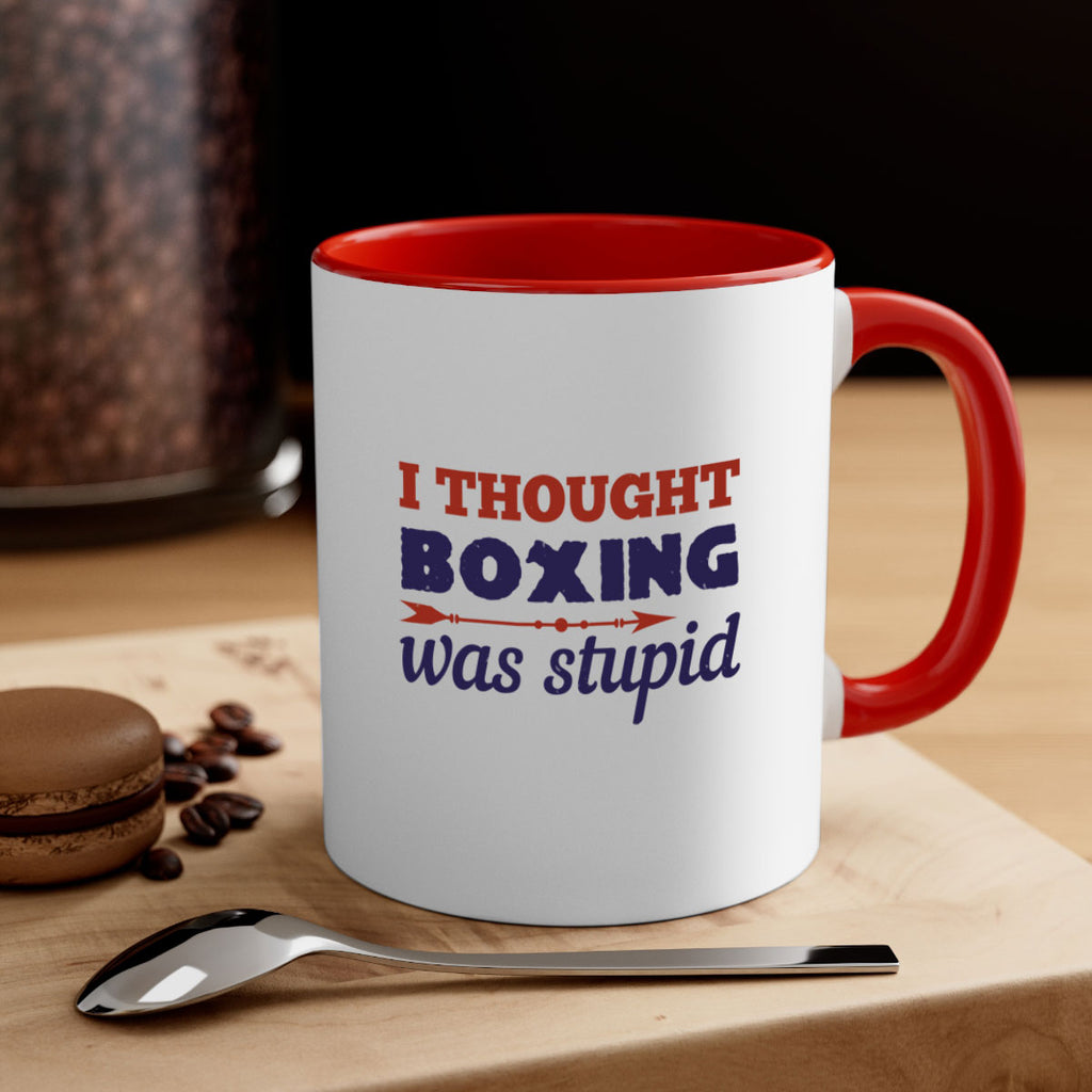 I thought boxing was stupid 2045#- boxing-Mug / Coffee Cup