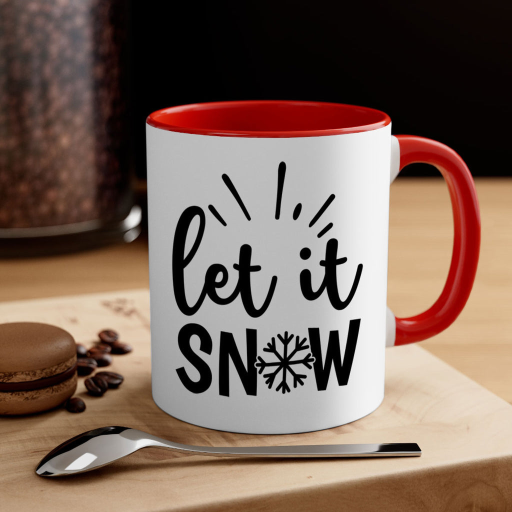 Let It Snow 283#- winter-Mug / Coffee Cup