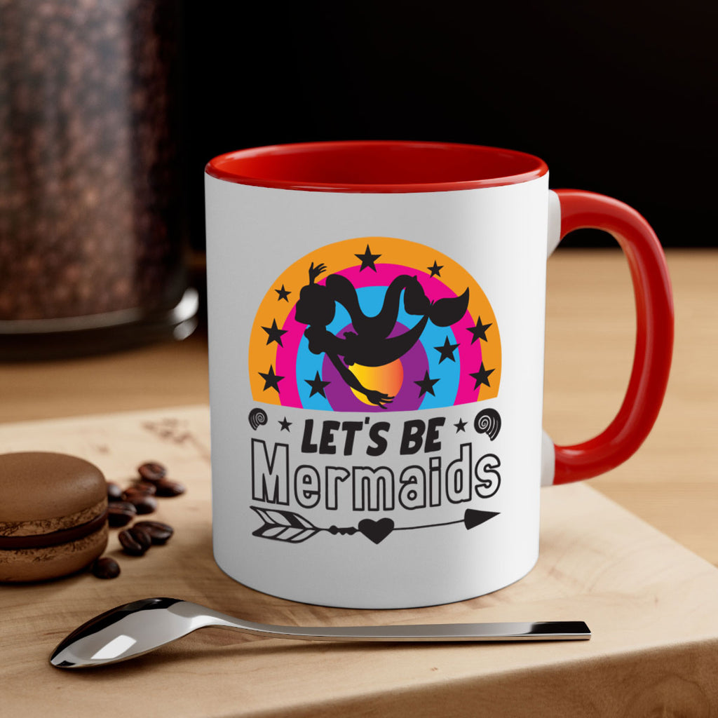 Lets be mermaids 300#- mermaid-Mug / Coffee Cup