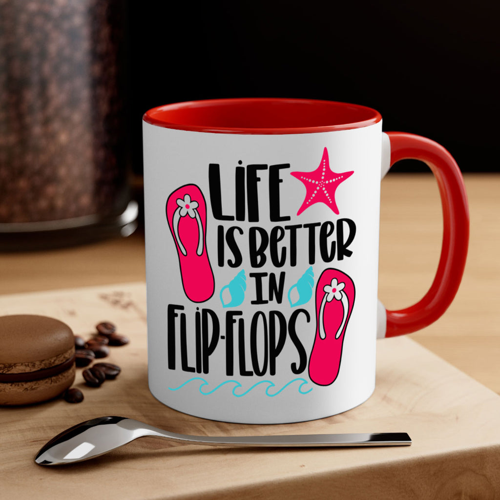 Life Is Better Is FlipFlops Style 31#- Summer-Mug / Coffee Cup
