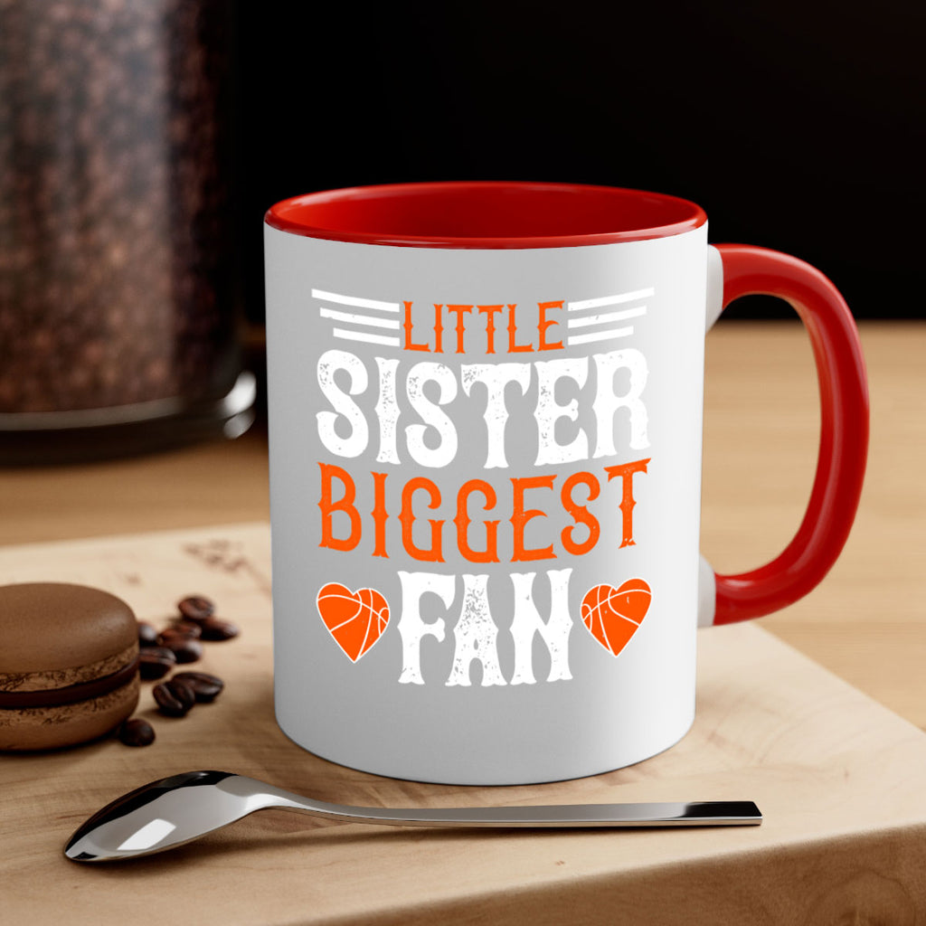 Little sister biggest fan 1982#- basketball-Mug / Coffee Cup