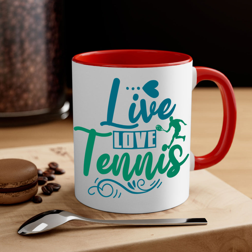 Live Love Tennis 816#- tennis-Mug / Coffee Cup