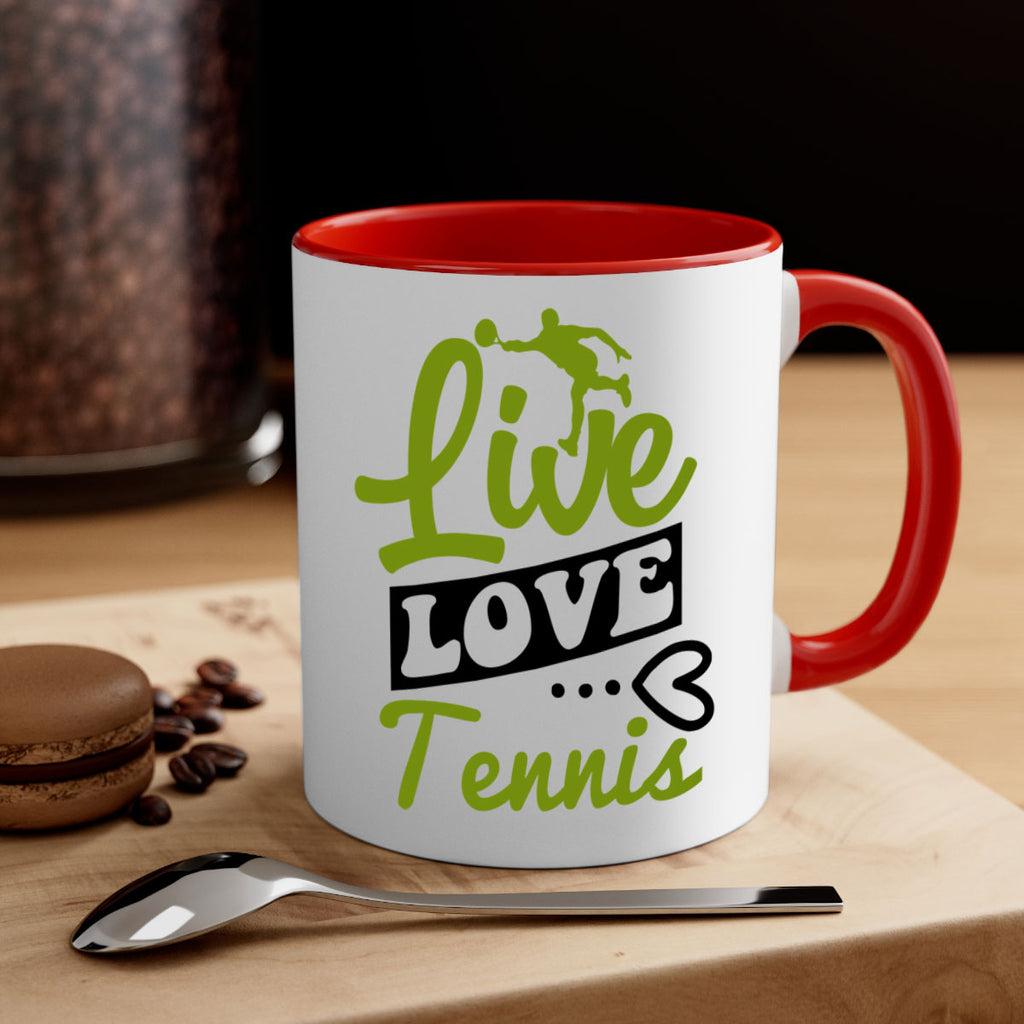 Live Love Tennis 829#- tennis-Mug / Coffee Cup