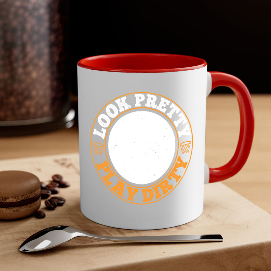 Look pretty Play dirty 1946#- basketball-Mug / Coffee Cup