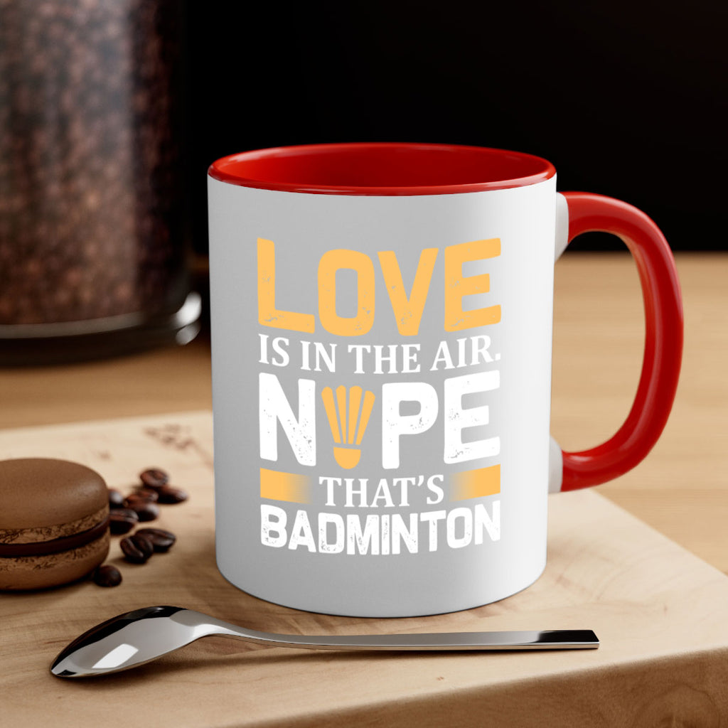 Love 705#- badminton-Mug / Coffee Cup