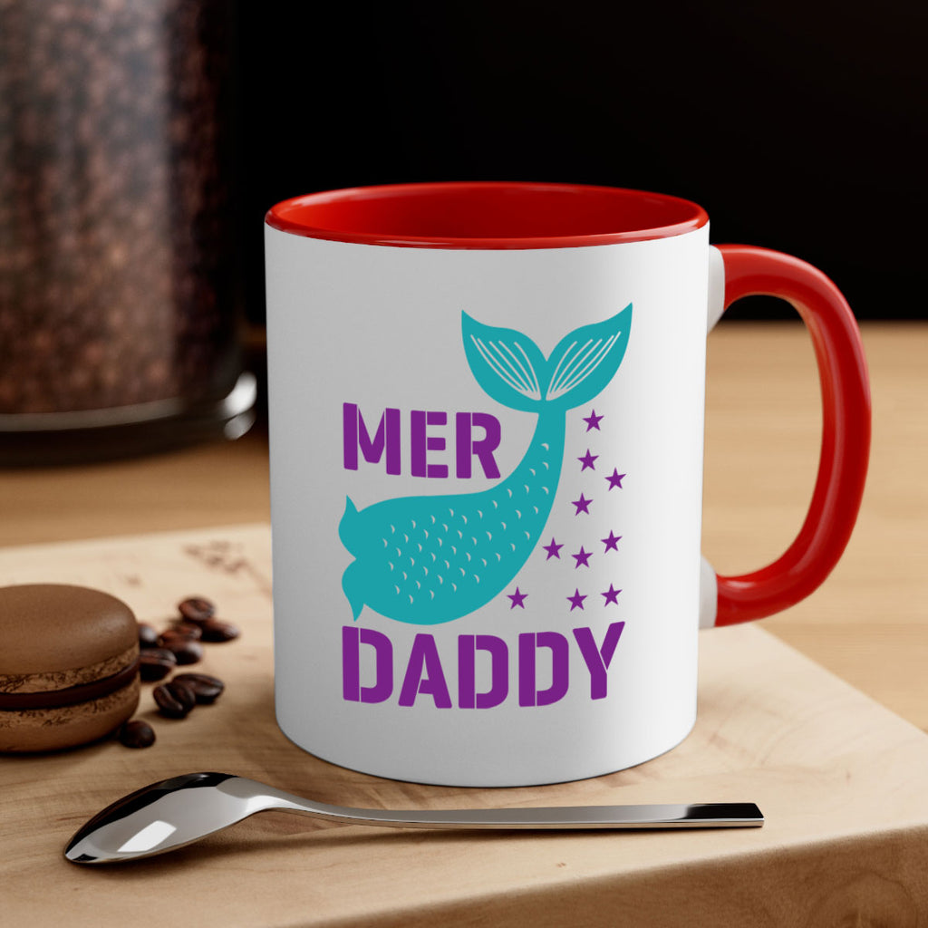 Mer Daddy 326#- mermaid-Mug / Coffee Cup