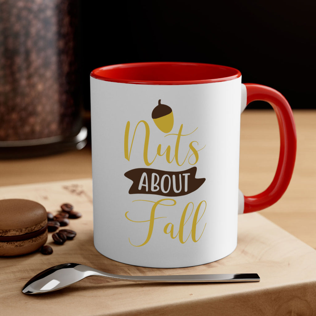 Nuts About Fall 442#- fall-Mug / Coffee Cup