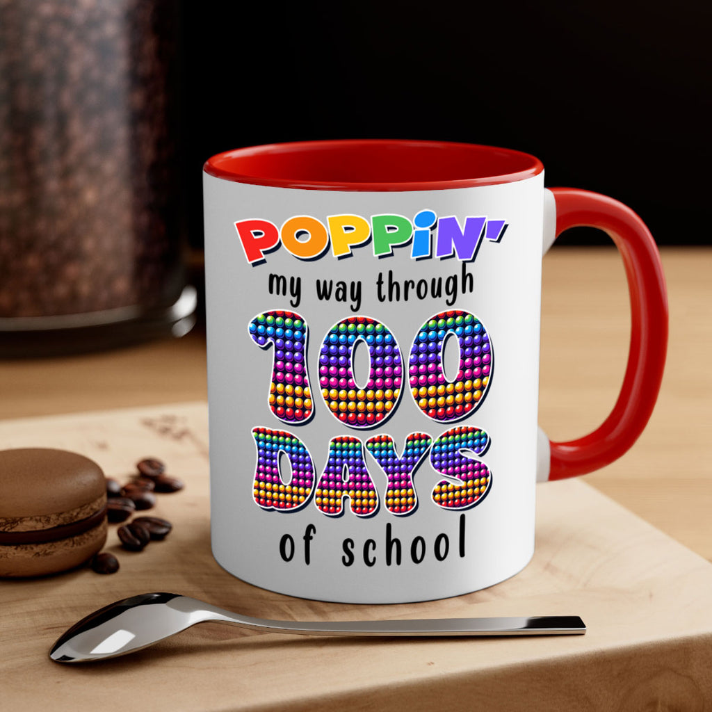 Poppin My Way Through 100 53#- 100 days-Mug / Coffee Cup