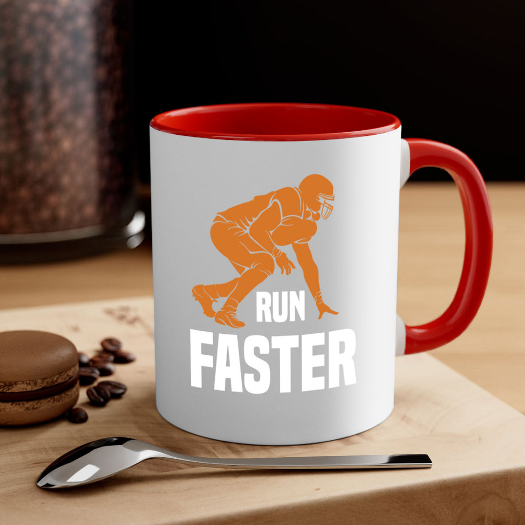Run 548#- football-Mug / Coffee Cup
