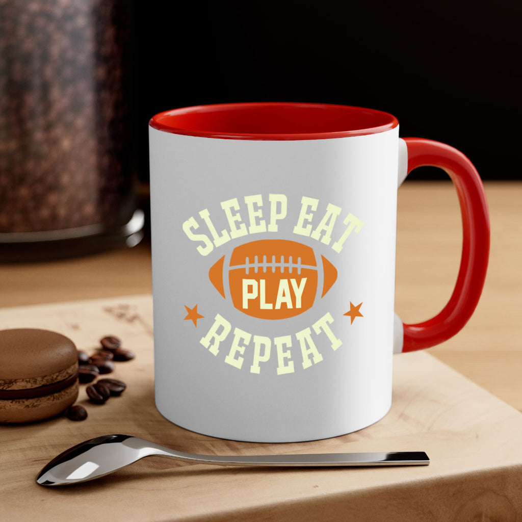 Sleep 472#- football-Mug / Coffee Cup