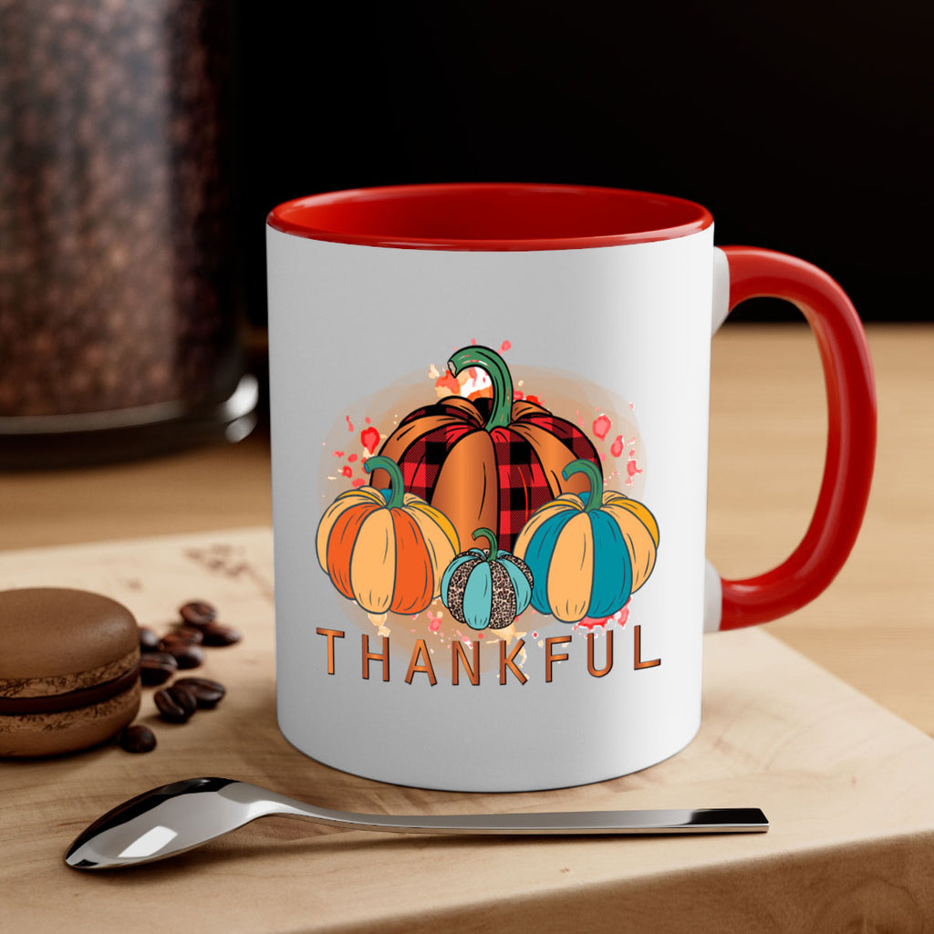 Thankful 609#- fall-Mug / Coffee Cup