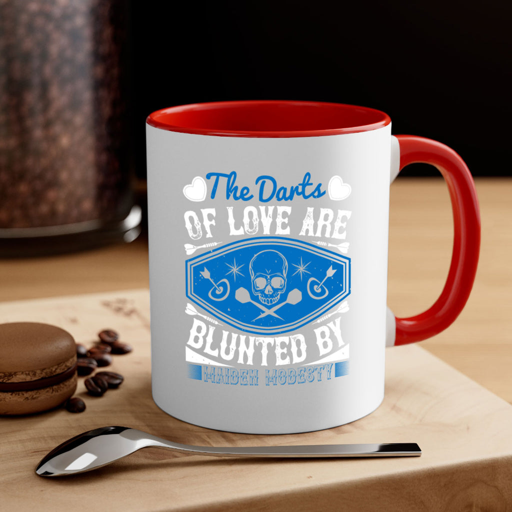 The darts of love are blunted by maiden modesty 1805#- darts-Mug / Coffee Cup