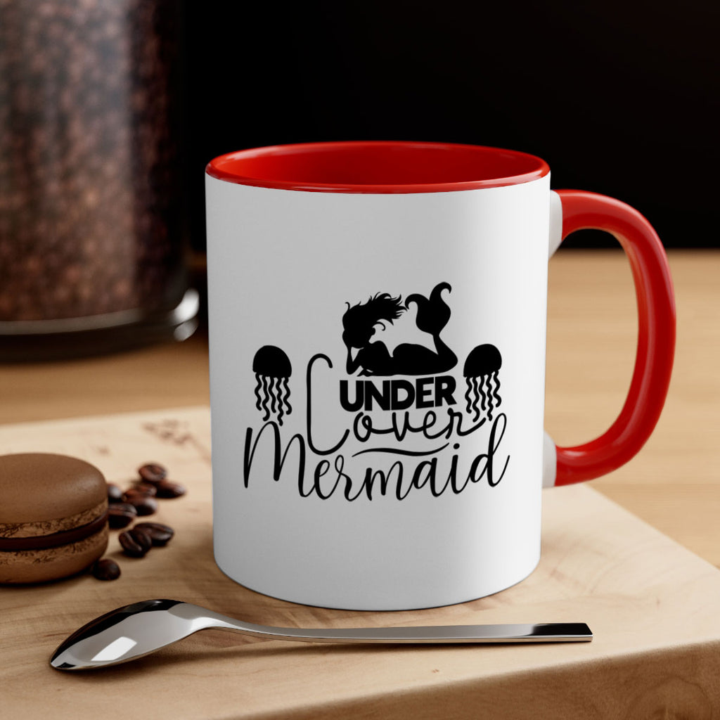 Under Cover Mermaid 642#- mermaid-Mug / Coffee Cup
