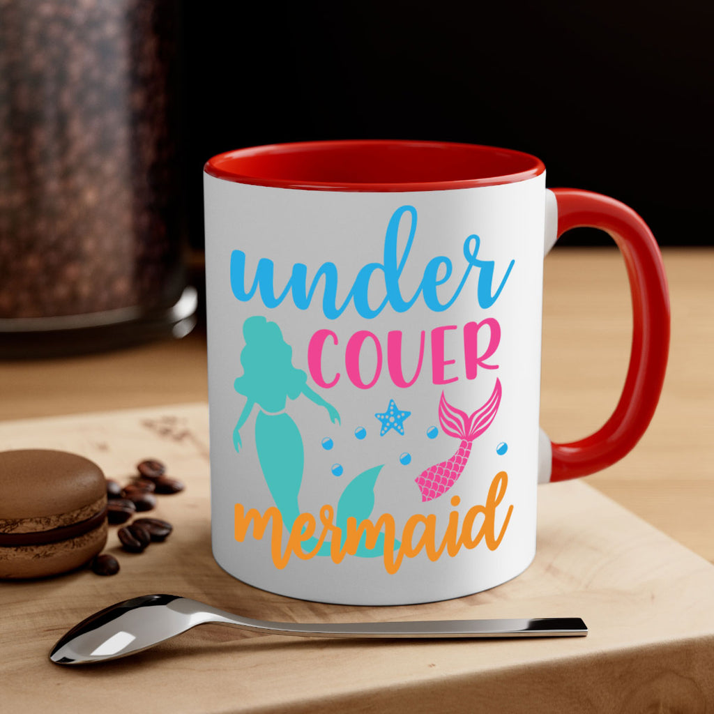 Under Cover Mermaid Design 654#- mermaid-Mug / Coffee Cup