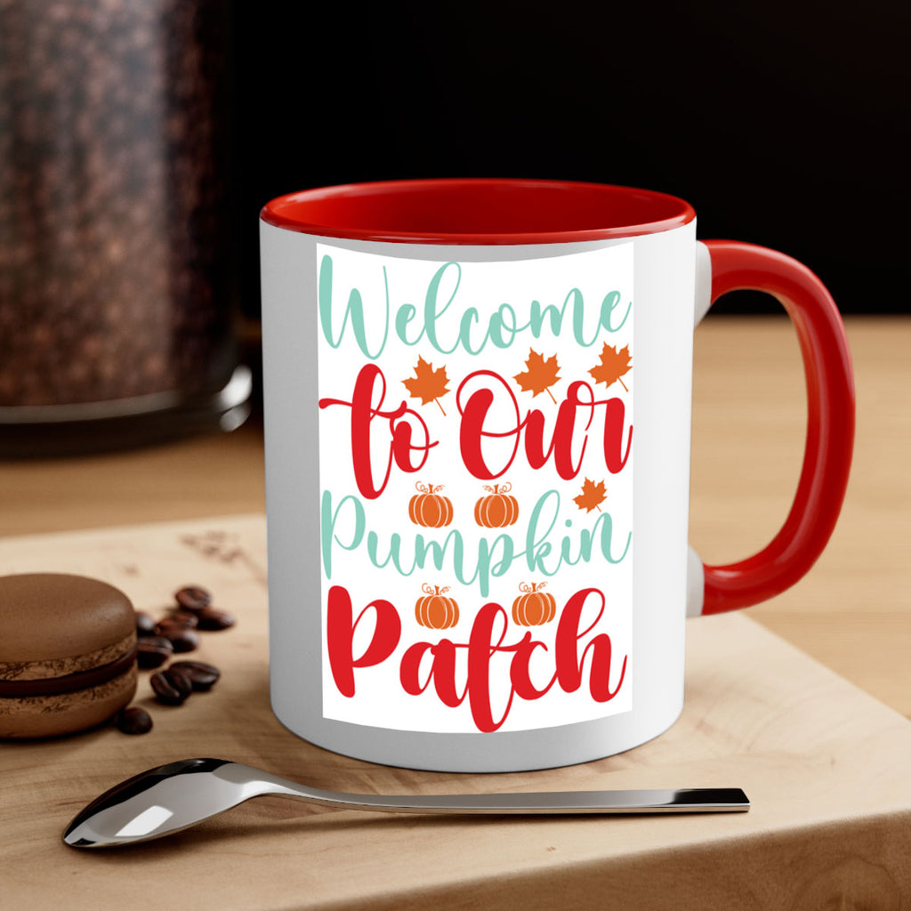 WelcometoOurPumpkinPatch 643#- fall-Mug / Coffee Cup