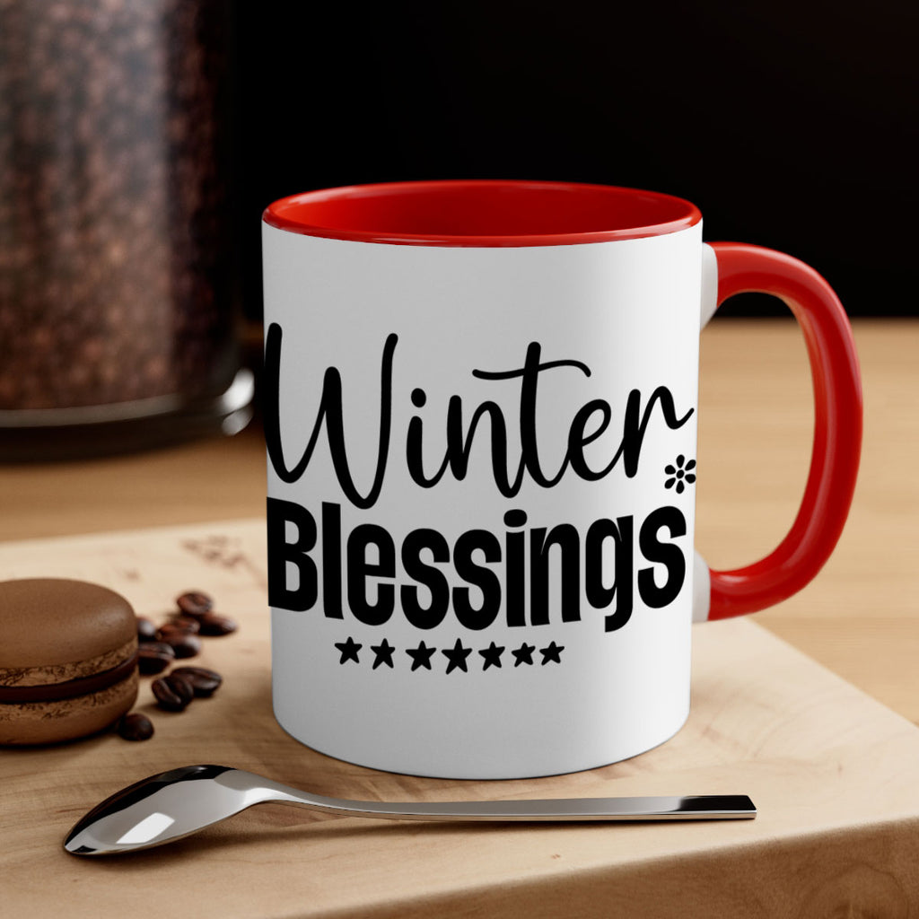 Winter Blessings497#- winter-Mug / Coffee Cup