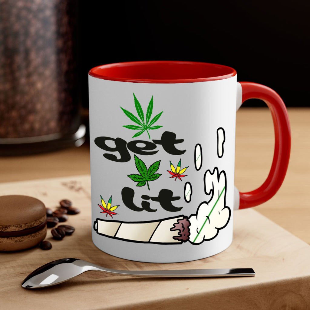 get lit 91#- marijuana-Mug / Coffee Cup