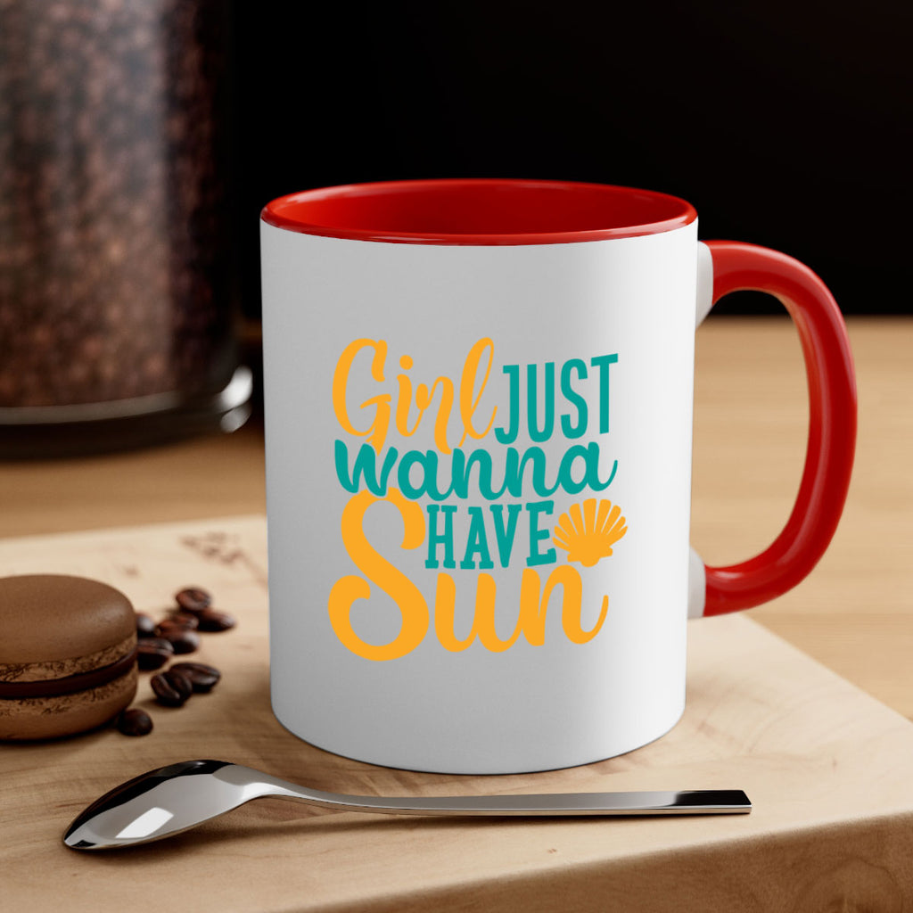 girls just wanna have sun Style 101#- Summer-Mug / Coffee Cup