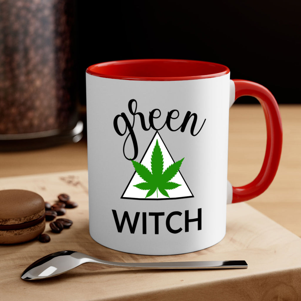 green cannabis with 98#- marijuana-Mug / Coffee Cup