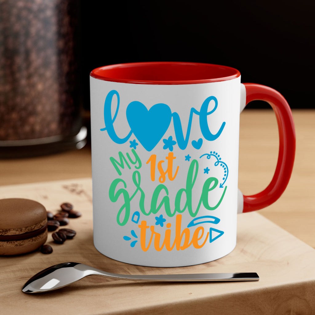 love my 1st grade tribe 16#- First Grade-Mug / Coffee Cup
