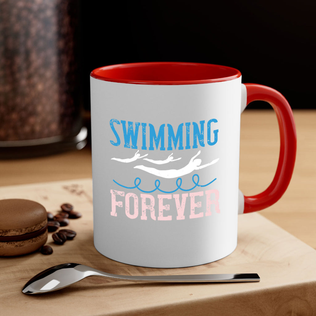 swimming forever 382#- swimming-Mug / Coffee Cup