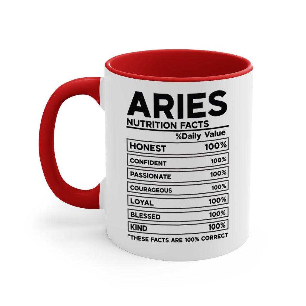 Aries Nutrition Facts 97#- zodiac-Mug / Coffee Cup