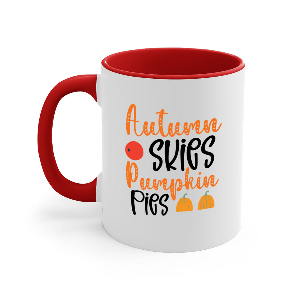 Autumn Skies Pumpkin Pies 30#- fall-Mug / Coffee Cup