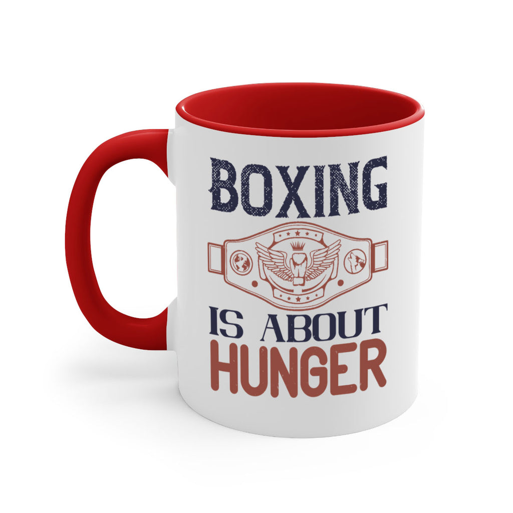 Boxing is about hunger 1669#- boxing-Mug / Coffee Cup