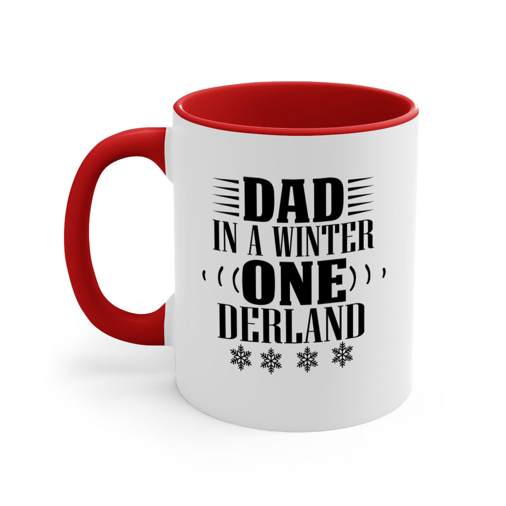 DAD IN A WINTER ONE DERLAND 91#- winter-Mug / Coffee Cup