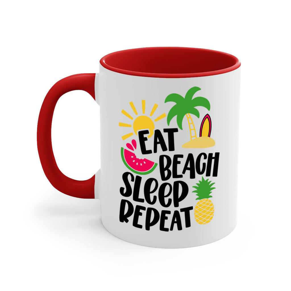 Eat Beach Sleep Repeat Style 47#- Summer-Mug / Coffee Cup