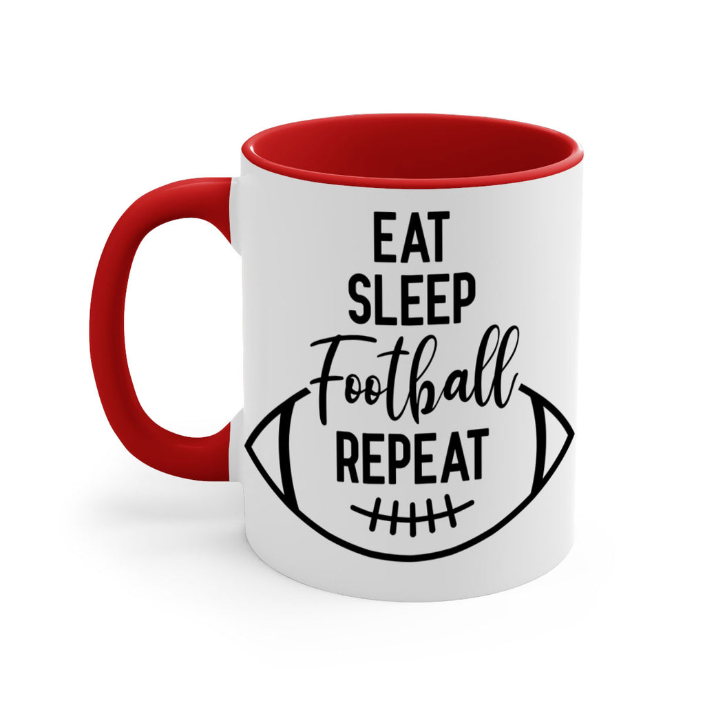 Eat Sleep Football Repeat 1313#- football-Mug / Coffee Cup