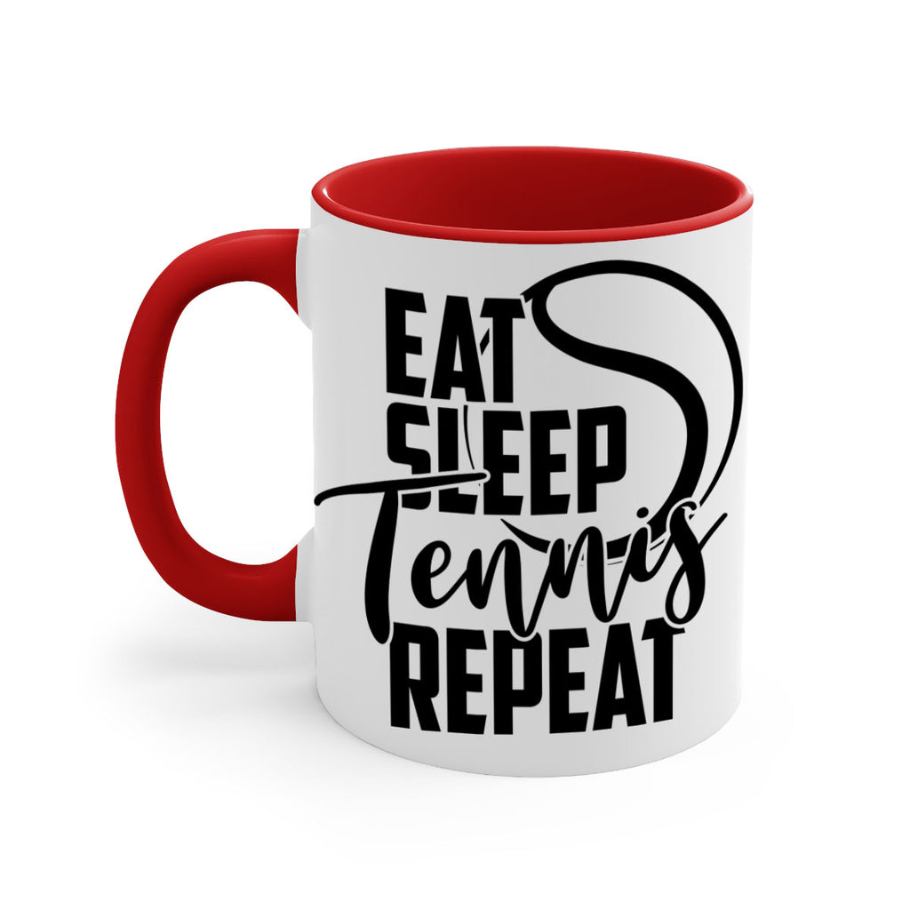 Eat Sleep Tennis Repeat 1292#- tennis-Mug / Coffee Cup