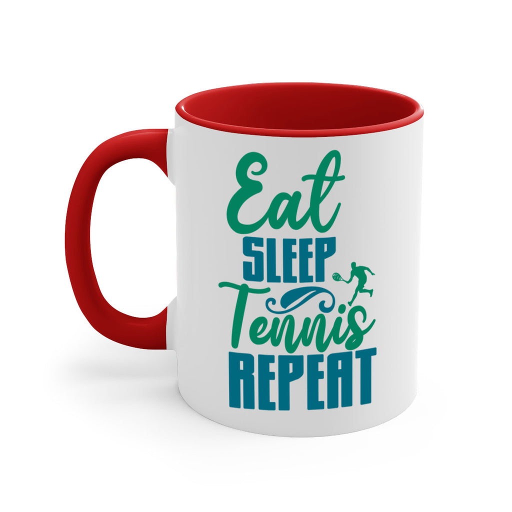 Eat Sleep Tennis Repeat 1306#- tennis-Mug / Coffee Cup