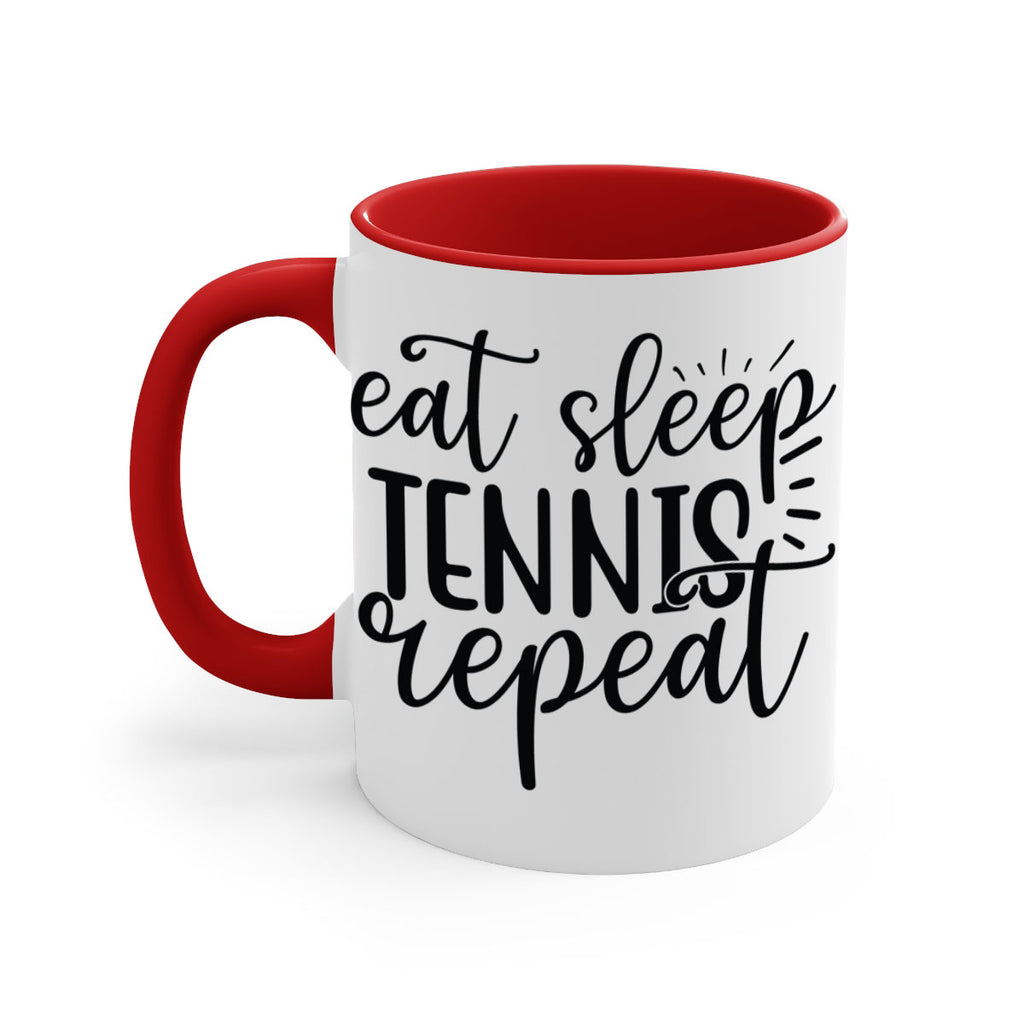 Eat sleep Tennis repeat 1293#- tennis-Mug / Coffee Cup
