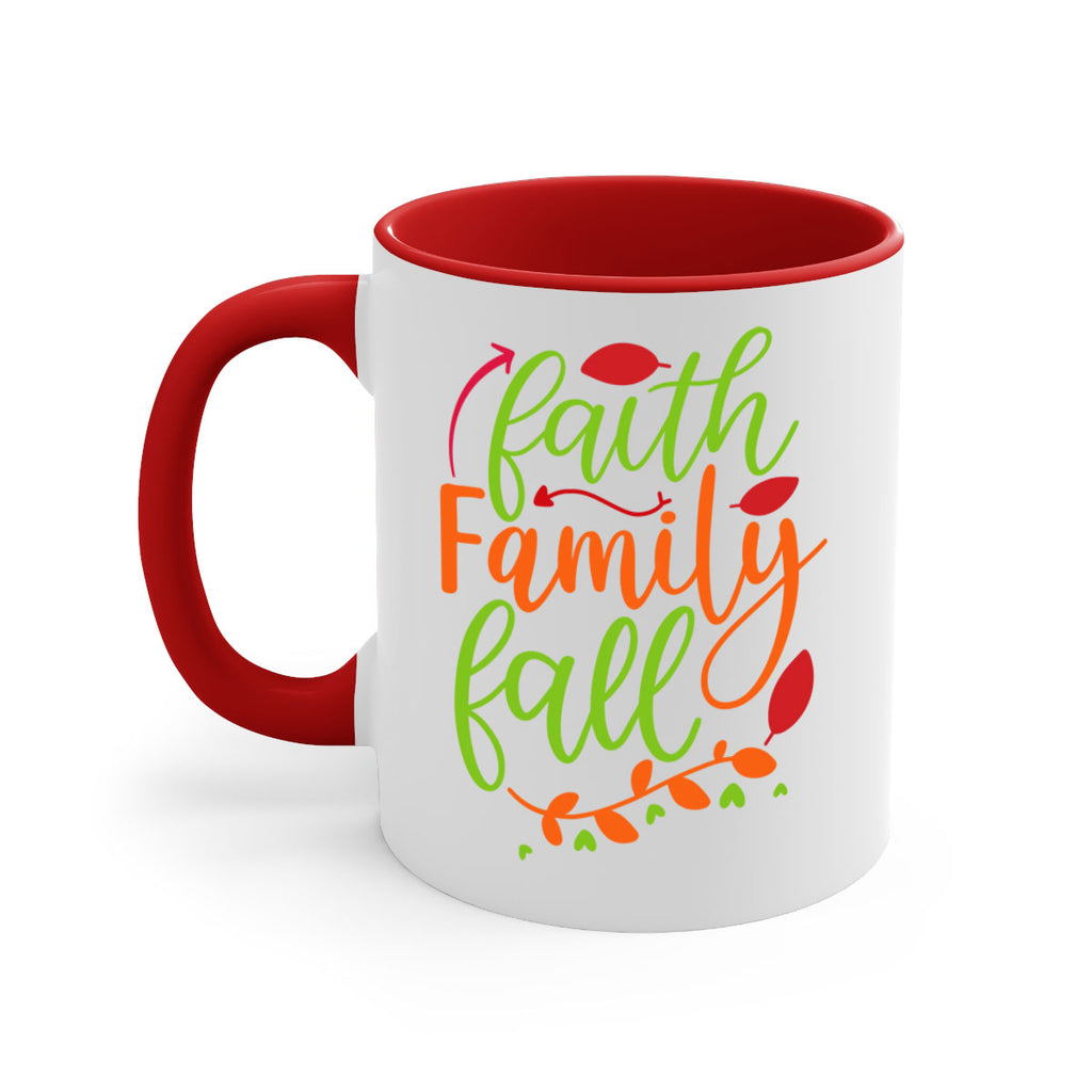 Faith Family Fall 82#- fall-Mug / Coffee Cup