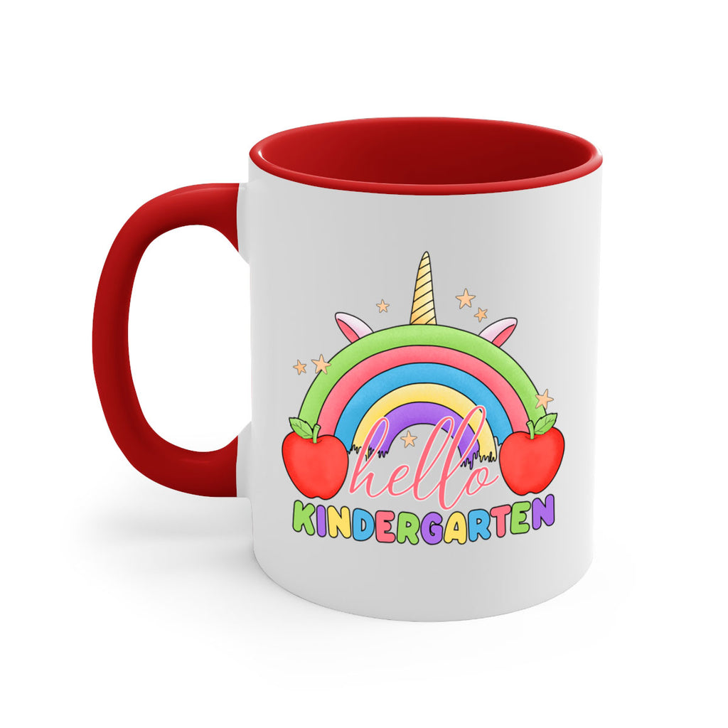 Hello Kindergarten Unicorn Rainbow 6#- Kindergarten-Mug / Coffee Cup