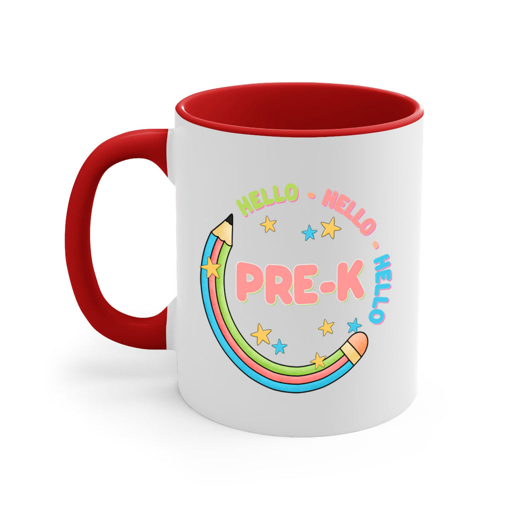 Hello PreK Pencil 4#- preK-Mug / Coffee Cup