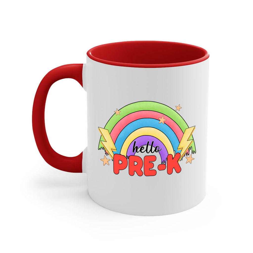 Hello PreK Rainbow 6#- preK-Mug / Coffee Cup