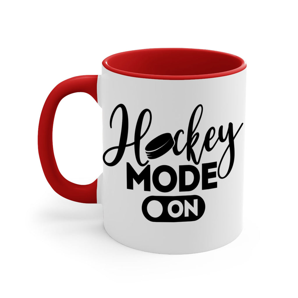 Hockey mode On 1187#- hockey-Mug / Coffee Cup