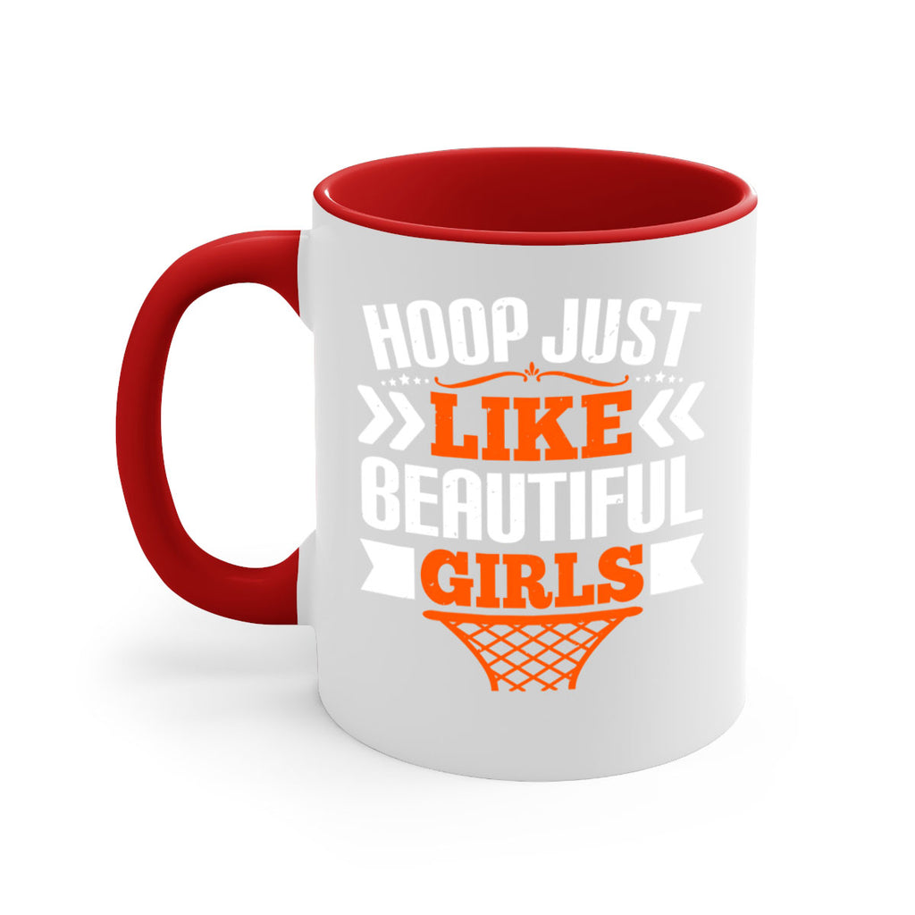 Hoop just like beautiful girls 2289#- basketball-Mug / Coffee Cup