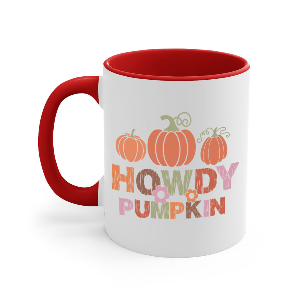 Howdy Pumpkin 321#- fall-Mug / Coffee Cup