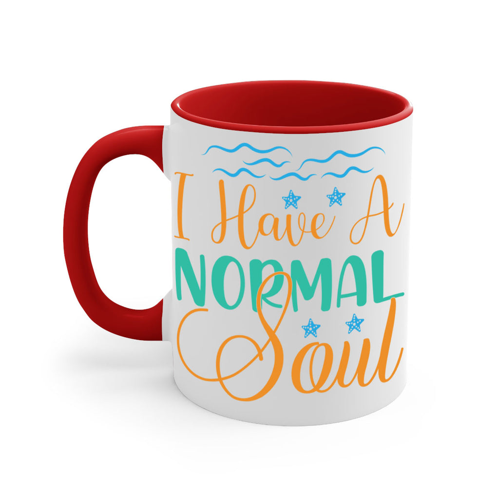 I Have a Normal Soul 229#- mermaid-Mug / Coffee Cup