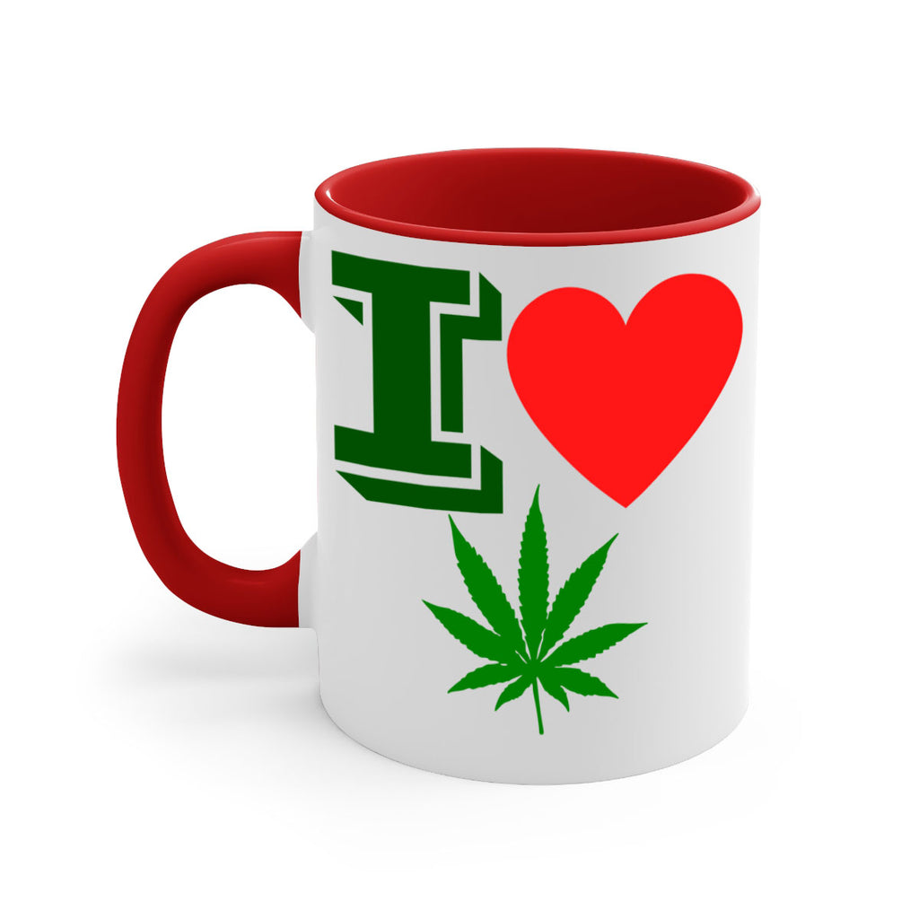 I love Cannabis 127#- marijuana-Mug / Coffee Cup
