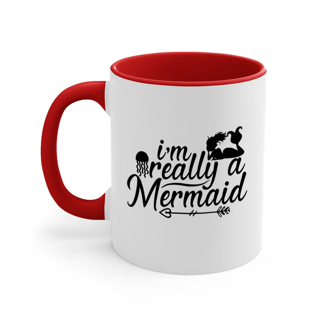 I m Really A Mermaid 213#- mermaid-Mug / Coffee Cup