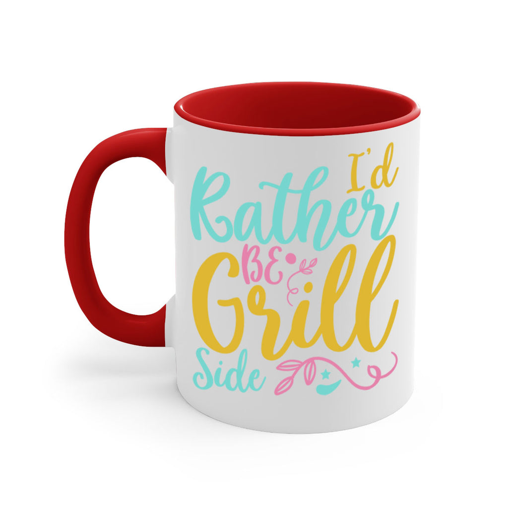 ID RATHER BE GRILL SIDE Style 62#- Summer-Mug / Coffee Cup