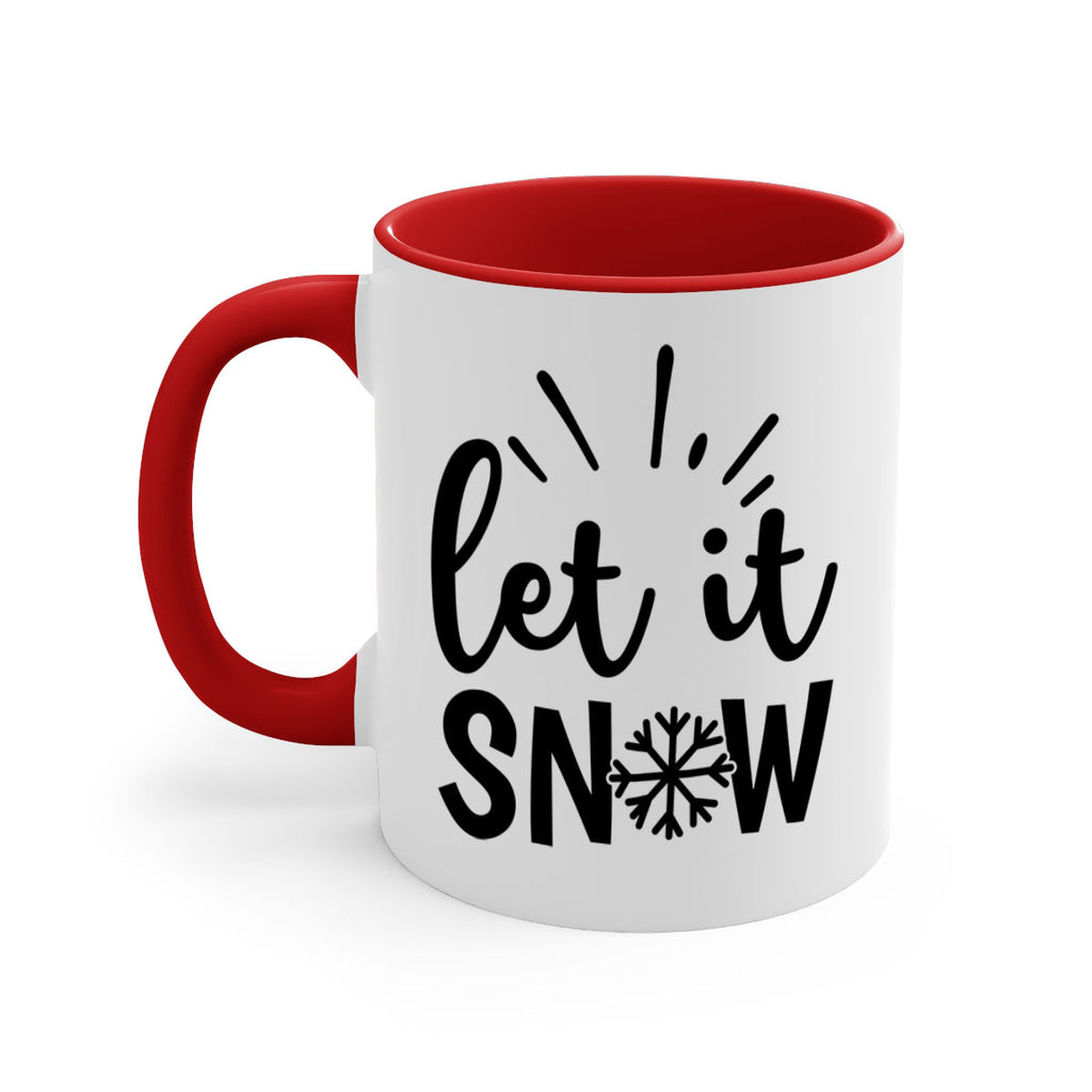 Let It Snow 283#- winter-Mug / Coffee Cup